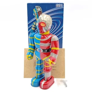 Billiken Shokai Tin Android Kikaider Wind-Up Figure Ishinomori Toei Retro Toy - Picture 1 of 10