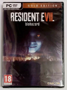 RESIDENT EVIL 7 Biohazard EDICIÓN DORADA [PC DVD-ROM] ¡NUEVO Y SELLADO! - Imagen 1 de 2