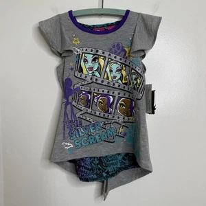 NUOVO Monster High 2015 The Silver Scream Top per bambini taglia 6/6x artiglio posteriore diviso - Foto 1 di 9