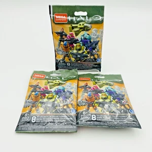 Mega Construx Halo Infinite Pro Builder Series 3 Blind Bag Lot Of 3 -Sealed Xbox - Picture 1 of 10