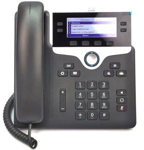 Cisco 7841 IP SIP Phone Multiplatform Firmware Desktop CP-7841-3PCC-K9= - Picture 1 of 7