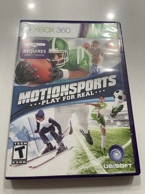 Xbox 360 Motion Sports Play For Real Kinect Game Pre-Owned, Good Condition. - Image 1 of 4