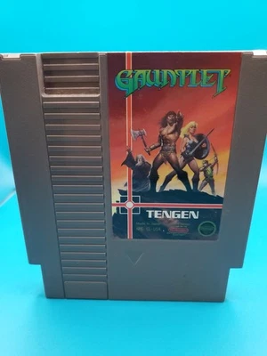 Gauntlet Gray Cartridge (Nintendo Entertainment System 1987) Game NES - Image 1 of 4