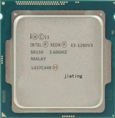 Intel Xeon E3-1280 v3 LGA 1150 CPU Processor SR152 3.6GHz Quad Core 82W 8MB - Image 1 of 2