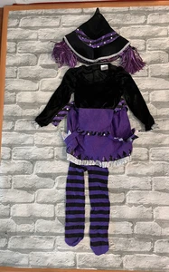 Entzückendes lila Hexe Halloween Kostüm für Mädchen 18-24 Monate - Bild 1 von 17