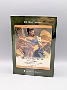 NEW Great Courses: The Chamber Music of Mozart 16 Lectures 4 DVDs With Guidebook - Imagen 1 de 4