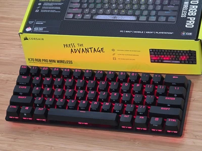 CORSAIR - K70 RGB PRO Mechanical Gaming Keyboard Used - Image 1 of 4