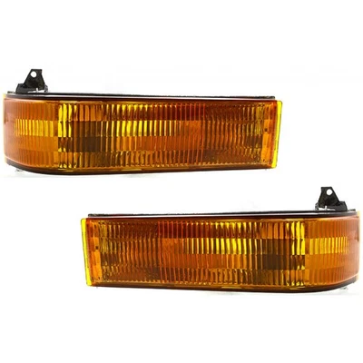 For 1989-1990 Ford Bronco II Pair Signal Lights Driver and Passenger Foto 1 de 3