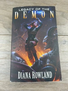 Legacy of the Demon Diana Rowland 2016 First Printing Urban Fantasy DAW - Picture 1 of 6