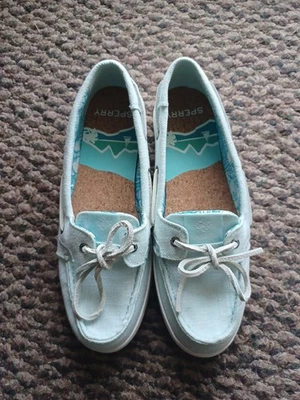 Zapato de barco Sperry Starfish 1 ojo para mujer talla 8,5  Foto 1 de 4