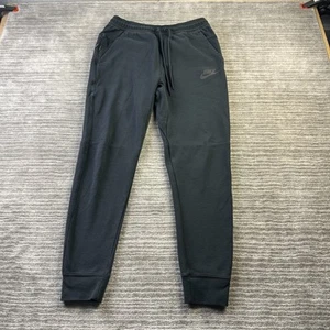 Nike Pants Mens Small Black Tech Essentials Fleece Jogger Sweatpants - Picture 1 of 11