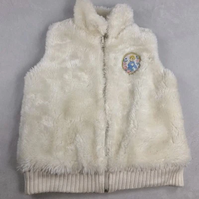 Vintage The Wonderful World of Disney white reversible Girls Jacket Size L 10/12 - Image 1 of 4