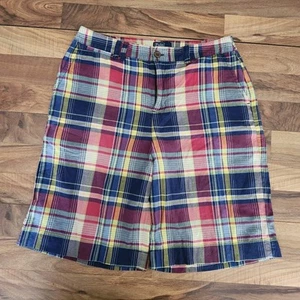 Polo Ralph Lauren Kids Madras Plaid Shorts Size 20 GUC - Picture 1 of 10