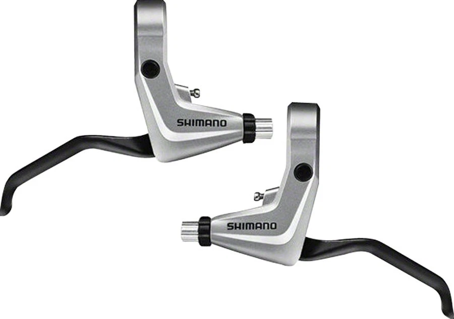 Conjunto de alavanca de freio Shimano Alivio BL-T4000 V prata - Imagem 1 de 1