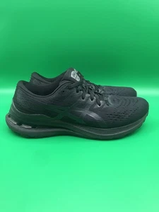 ASICS Gel Kayano 28 Mens Running Black Mesh Lace Up Low Top Shoe Sneakers SZ 9.5 - Picture 1 of 14