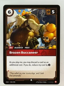 Riftbound League of Legends - x3 Brazen Buccaneer 002 - Picture 1 of 1
