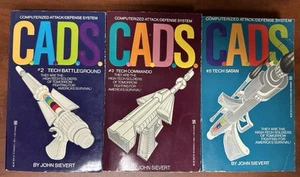 LOT (3) - C.A.D.S. (CADS #2, 3, 5) von John Sievert, Taschenbuch, Erstdruck, gebraucht - Bild 1 von 6