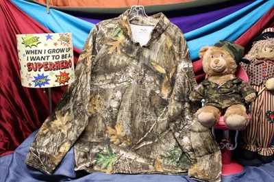 Realtree Edge Hombres Camuflada Sudadera Chaqueta Talla X-Grande 46 Ropa Activa Abrigo Caza Foto 1 de 4