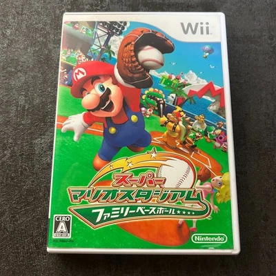 USED Wii Mario Super Sluggers JAPAN - Image 1 of 4
