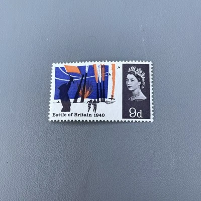 1965 GB QEII 9d 25th Anniversary of Battle of Britain stamp - MNH - Image 1 of 2