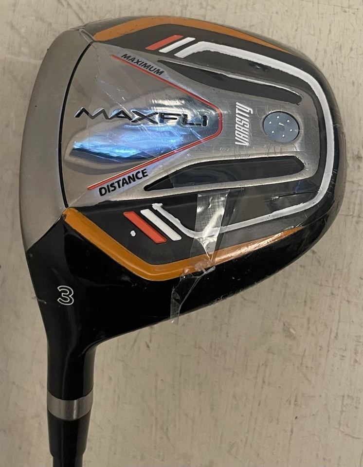 Maxfli Varsity #3 Golf Fairway Wood R Flex Graphite LH (new with damaged shaft) - Image 1 of 4
