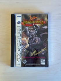 Dragon Force (Sega Saturn, 1996) &ndash; Complete in Box (No Reg Card)