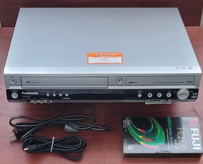 Panasonic DMR-ES46VS DVD Recorder VCR Combo Player HDMI 1080p No Remote TESTED - Image 1 of 4