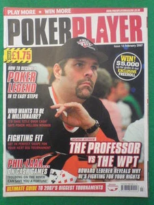 POKER PLAYER - PROFESSOR v WPT - February 2007 #18 - Imagen 1 de 1