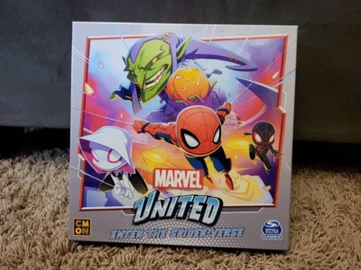 Spin Master Marvel United Enter The Spider Verse Strategy Board Game New - Image 1 of 4