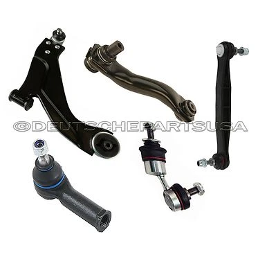 Jaguar X-Type FRONT + REAR CONTROL ARM BALL JOINT + Tie Rod Sway Bar Link Kit 5 - Image 1 of 2