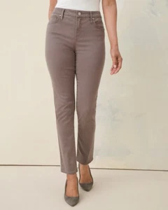 🆕 Chico’s So Slimming Super Soft Girlfriend Ankle Jeans SZ 2/12 - Picture 1 of 7