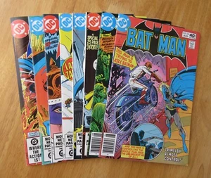 Lot of 8 High-Grade BATMAN! ≈#326-347 (VF/NM) *Super Bright, Colorful & Glossy!* - Picture 1 of 10
