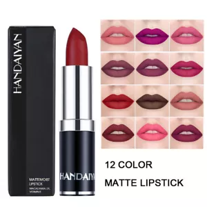 HANDAIYAN Long Lasting Velvet Matte Lipstick Makeup Waterproof Lip Gloss Color - Picture 1 of 28