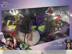 Disney Villains Ears Headband Set, 5 Piece - Picture 1 of 2