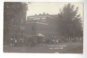Blue Earth 1909, Minnesota Street Scene RPPC - Imagen 1 de 2