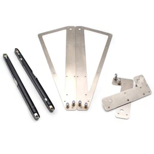Home DIY Murphy Wall Bed Mechanism Hydraulic Hinge Hidden Fold Bed Hardware Kits - Picture 1 of 8