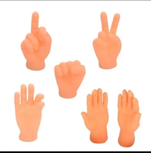 Mini mani per gatti 6 pz piccole mani divertenti mani di gatto zampe giocattoli interattivi TikTok - Foto 1 di 2