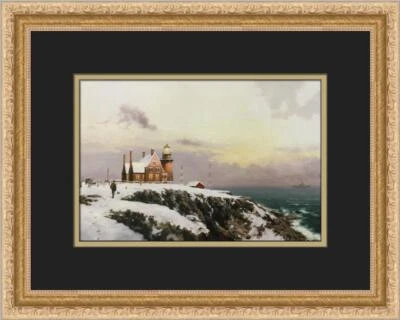 Thomas Kinkade Block Island Custom Framed Print  - Image 1 of 2