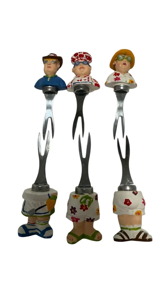 Boston Warehouse BBQ Folk Set de Mini Tenedores de Cóctel de Maíz Entremeses Foto 1 de 1