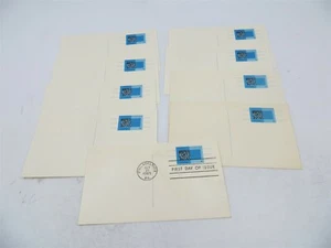 US Postal Card #UX54 X 8 Plus UX54 FDC, 4c, Bureau of the Census, Mint - Picture 1 of 1