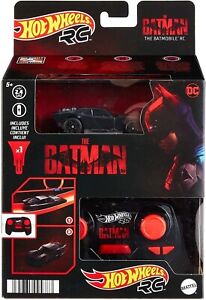 Mattel Hot Wheels RC The Batman Batmobile 1:64 DC 2022 Factory Sealed