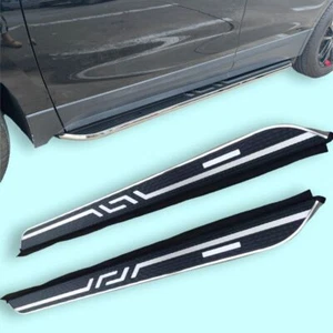 2pcs Side Step fits for Audi Q3 2019+ Running Board Nerf bars Aluminium Silver - Picture 1 of 7