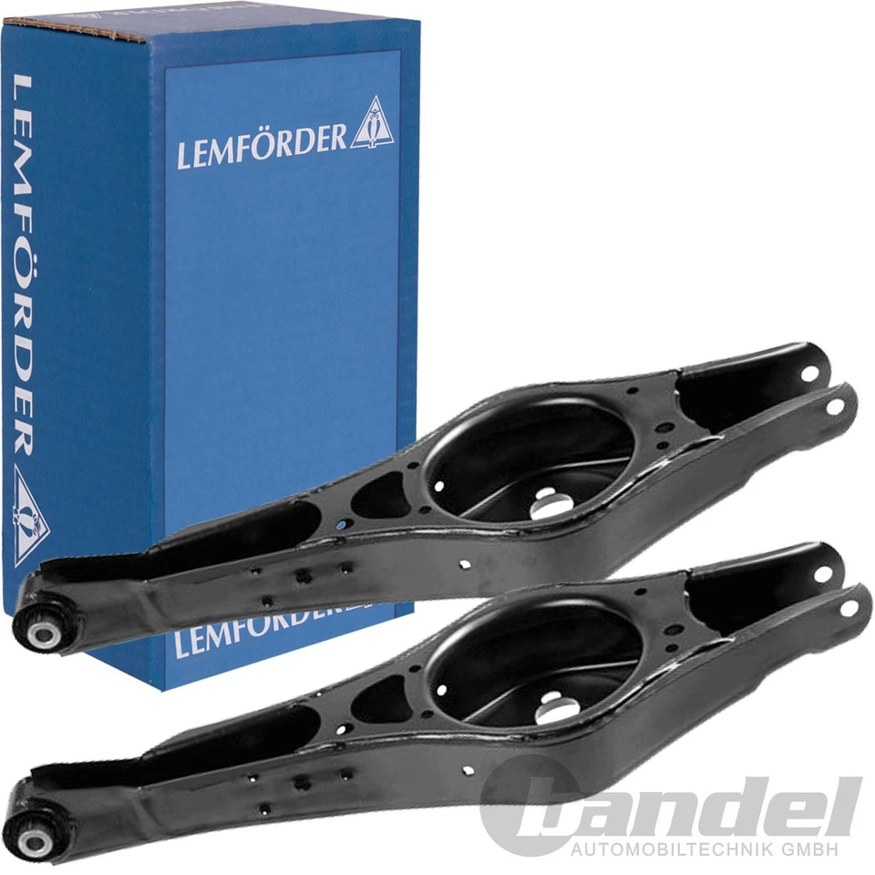 2x LEMFÖRDER Brazo de Control Eje Trasero para Audi A3 Seat Altea Skoda Org VW - Imagen 1 de 1