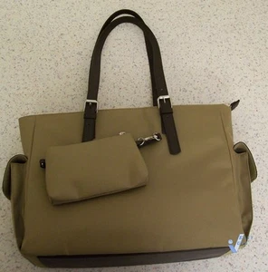 HP Ladies Case f.Damen mit Lederriemen Fächern beige bis 14" Notebooks T7B37AA - Bild 1 von 2