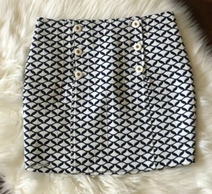 Vineyard Vines Womens Shep & Ian Mini Skirt Size 2 A line Cotton Casual - Picture 1 of 5