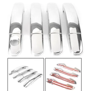 Coperchio cromato maniglia porta cover trim raccordi per Ford Focus MK2 2005 -2011 ABS - Foto 1 di 5