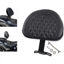 Motor Driver Rider Backrest Pad Fit For Harley Touring Fatboy Softail 2007-2021