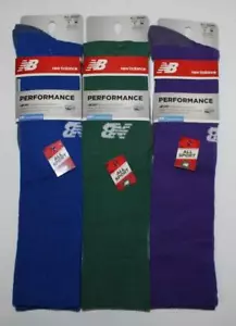 3x New Balance PERFORMANCE All Sport Stability Fit Support Over Calf Socks *6F - Picture 1 of 5
