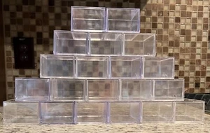 100 Card Count Slider Boxes Qty - 20 BCW Used to Store My PC - Picture 1 of 1