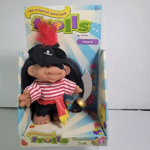 The Original Good Luck Trolls ~ Pirate ~ 5" Troll ~ 2005 ~ Neu im Karton - Bild 1 von 6